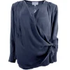Eva Go Diva Melina Blouse Navy