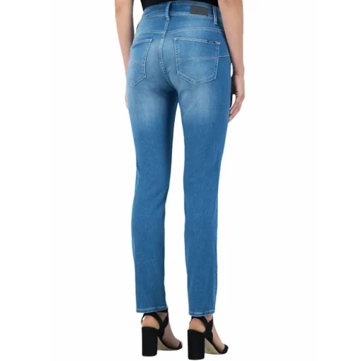 GARCIA CARO 285 CURVED SLIM FIT 7749 BLÅ