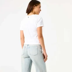 Garcia D50007 Ladies T-Shirt SS Off White