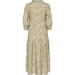 GESTUZ ANDAGZ LONG DRESS ARMY