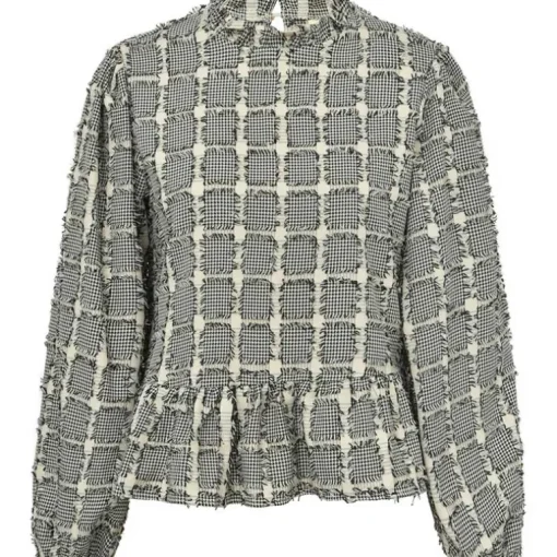 Gossia VibsGO Blouse Creme Black Checks