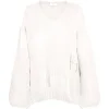 Hést Sofie V-Neck Sweater Off-White