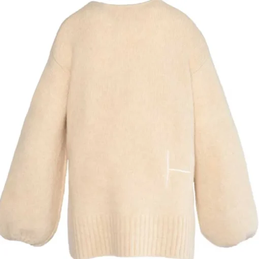 Hést Sofie V-Neck Sweater Summer Sand
