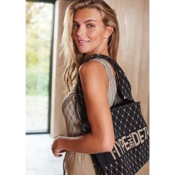 Hype The Detail 115-100-9 Logo Bag Black
