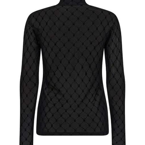 Hype The Detail 315-14-9 Mesh Turtle Neck Black