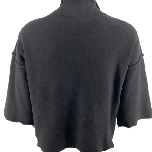 J By J 8162 Oversized Knit Black