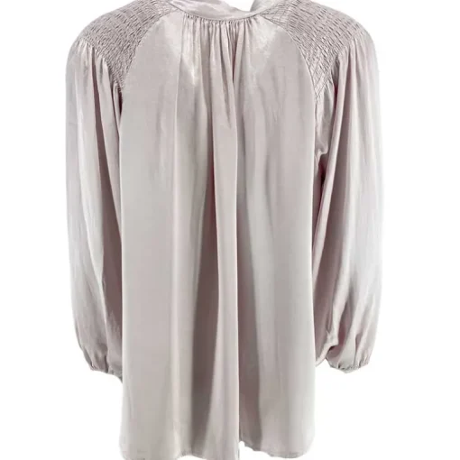 J By J 4901 Satin Shirt Light Pink