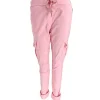 J By J 95870 Stretch Cargo Pants Lyserød