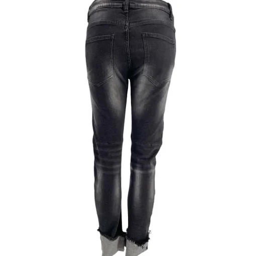 J By J 8457 Stretch Jeans Black