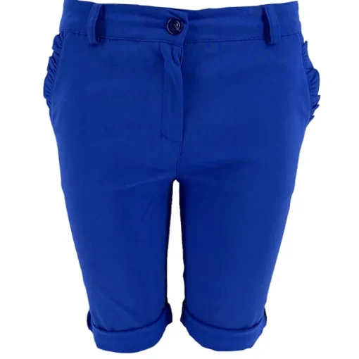 J BY J 2508 STRETCH SHORTS BLÅ