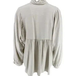 J By J 81690 Tencel Shirt Light Grey