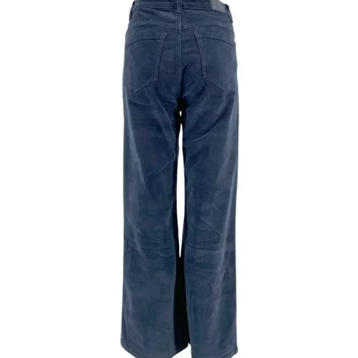 J By J 6988 Velvet Pants Navy
