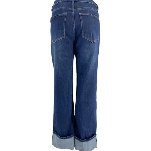 J By J 1364 Wide Stretch Jeans Blue