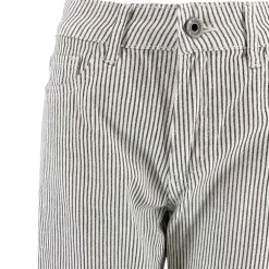 J By J 8062 Wide Stribe Stretch Pants White