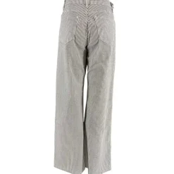 J By J 8062 Wide Stribe Stretch Pants White