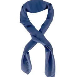 J By J F-229 Mini Viscose Scarf Navy