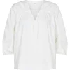 LEVETE ROOM LR-BRADIE 3 BLOUSE HVID
