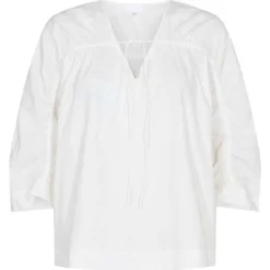 LEVETE ROOM LR-BRADIE 3 BLOUSE HVID