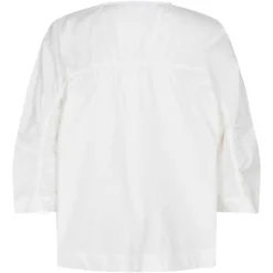 LEVETE ROOM LR-BRADIE 3 BLOUSE HVID