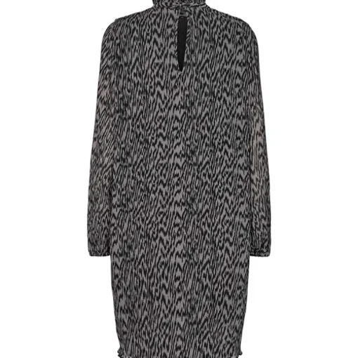 LEVETE ROOM LR-WELLS 2 DRESS GRÅ
