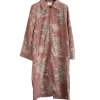 M. WIESNECK PRINTED COAT BRUN