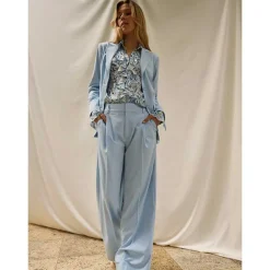 MOS MOSH LANI HAZEL PANT LYSEBLÅ