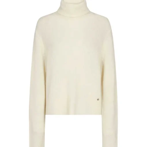 MOS MOSH MMAIDY THORA ROLLNECK KNIT OFF WHITE