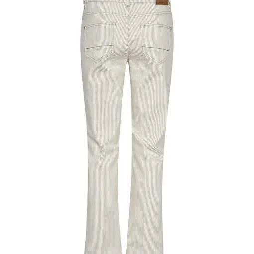 Mos Mosh MMAshley Pinstripe Pant Sesame