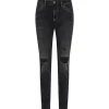 MOS MOSH MMBRADFORD SCRATCH JEANS SORT