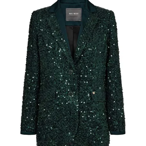 Mos Mosh MMCarys Lala Blazer Dark Pine