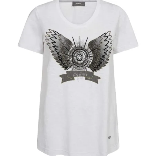 Mos Mosh MMGethi O-SS Tee White