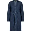 Mos Mosh MMMalti Denim Dress Dark Blue