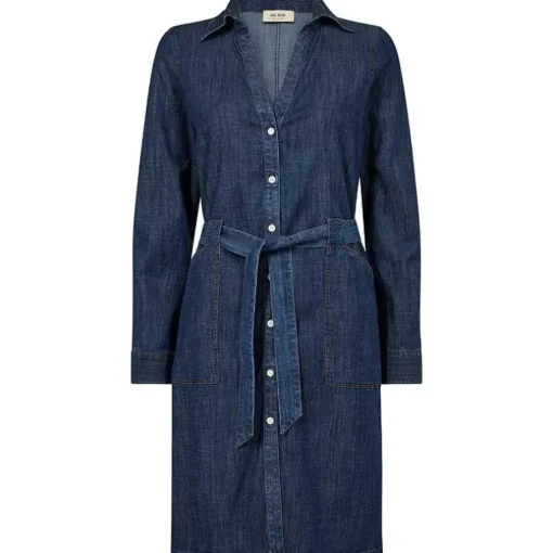 Mos Mosh MMMalti Denim Dress Dark Blue