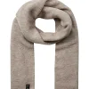 Mos Mosh MMThora Knit Scarf Feather Gray