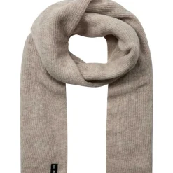Mos Mosh MMThora Knit Scarf Feather Gray