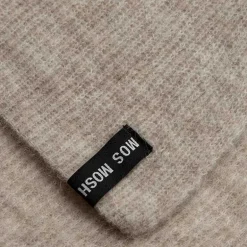 Mos Mosh MMThora Knit Scarf Feather Gray