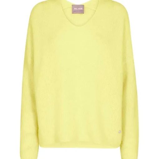 Mos Mosh MMThora V-Neck Knit French Vanilla