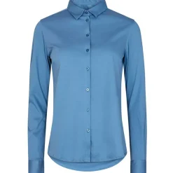 MOS MOSH MMTINA JERSEY SHIRT BLÅ
