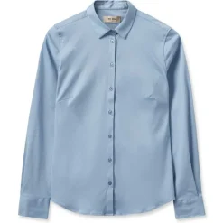 Mos Mosh MMTina Jersey Shirt Lyseblå
