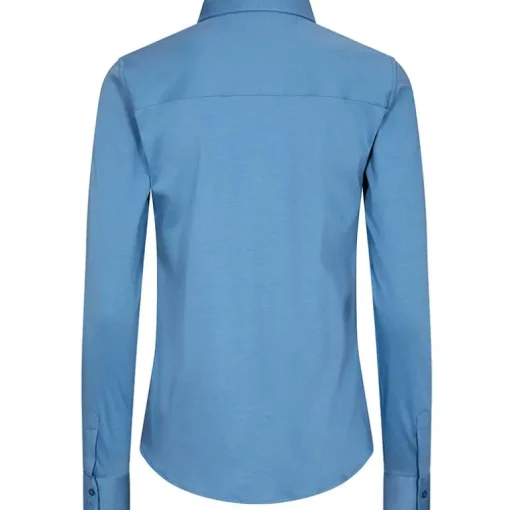 MOS MOSH MMTINA JERSEY SHIRT BLÅ