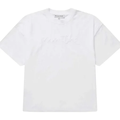 Munthe Udello SS Oversized T-Shirt White
