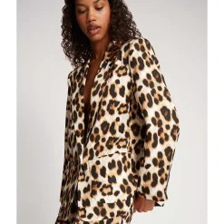 Munthe Ukit Leopard Blazer Mocca