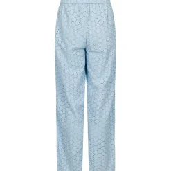 Neo Noir Claira Broiderie Pants Lyseblå