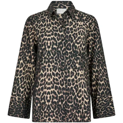 Neo Noir Dita Leo Shirt Leopard