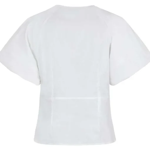 Neo Noir Irina Poplin Blouse White