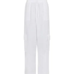 NEO NOIR KELLY LINEN PANTS HVID