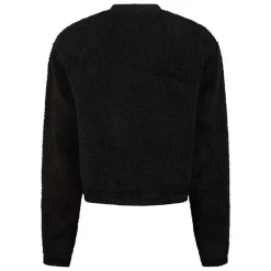 Neo Noir Limo Fluffy Knit Cardigan Black