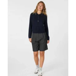 Neo Noir Nika Structure Shorts Dark Grey