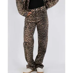 Neo Noir Simona Pants Leopard