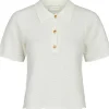 Neo Noir Soko Wave Knit Tee Off White